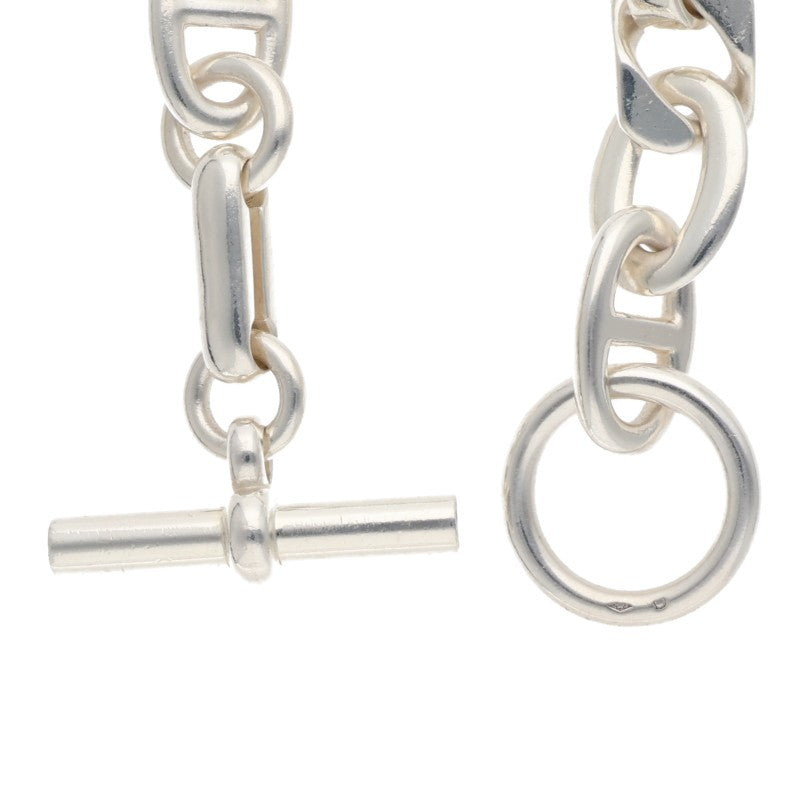 HERMES Aleas PM Silver Bracelet Size 15LINK