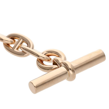 HERMES K18PG Chaine d'Ancre MM Bracelet Size 15LINK