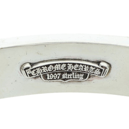 Chrome Hearts ID FLORAL CRS Silver Bracelet Size 13LINK