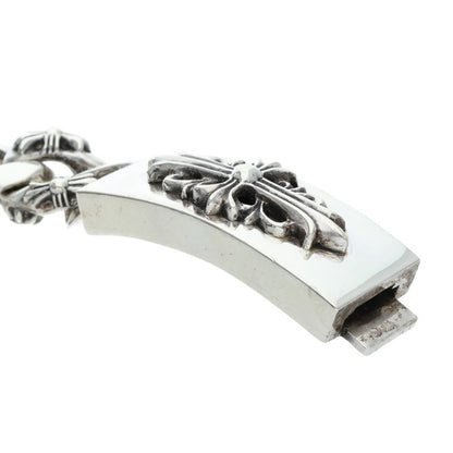 Chrome Hearts ID FLORAL CRS Silver Bracelet Size 13LINK