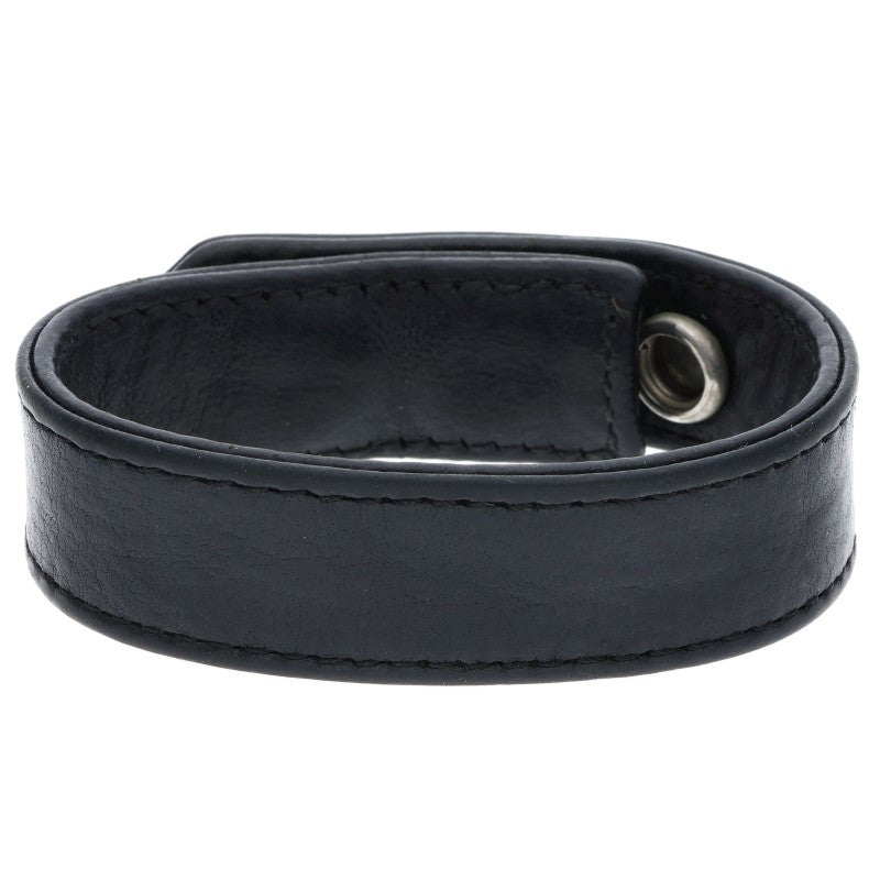 Chrome Hearts 3BTN 2SNP Heart Leather ONE SIZE Bracelet Size ONE SIZE
