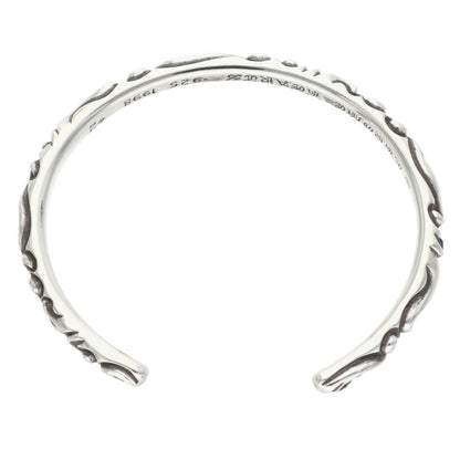Chrome Hearts BANGLE SCROLL Silver Bangle Belt Size M