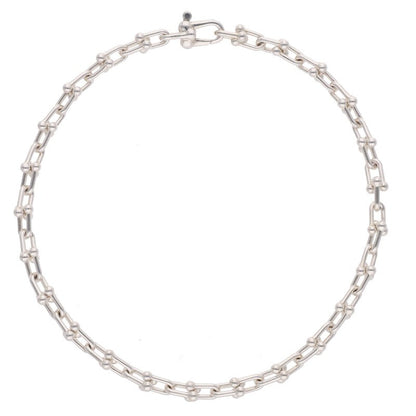 TIFFANY&Co. HardWear Micro Link Silver Bracelet Size L