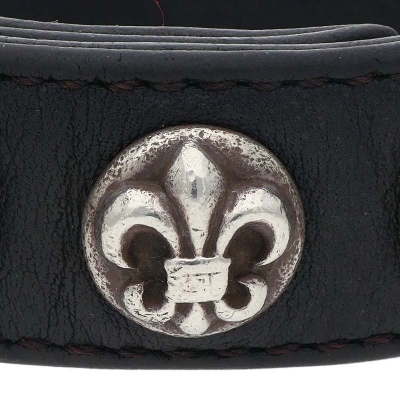 Chrome Hearts BS Fleur 3BTN 2SNP ONE SIZE Bracelet Size ONE SIZE