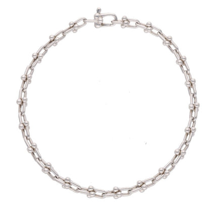 TIFFANY&Co. HardWear Micro Link Silver Bracelet Size L