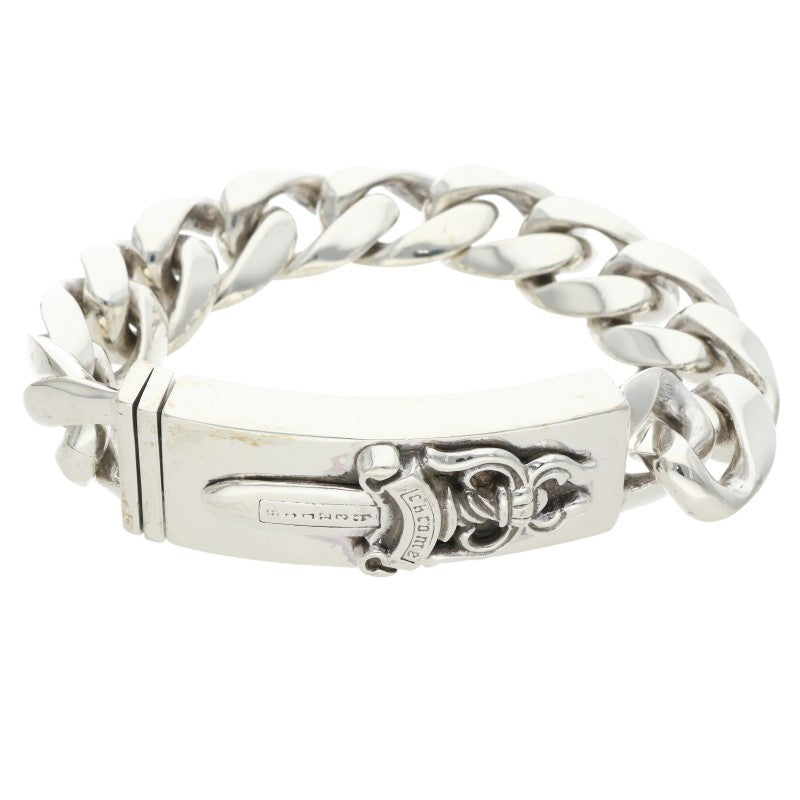 Chrome Hearts ID Dagger Classic Link Bracelet Size 11LINK