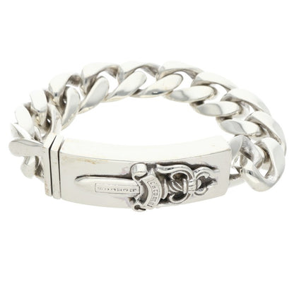 Chrome Hearts ID Dagger Classic Link Bracelet Size 11LINK