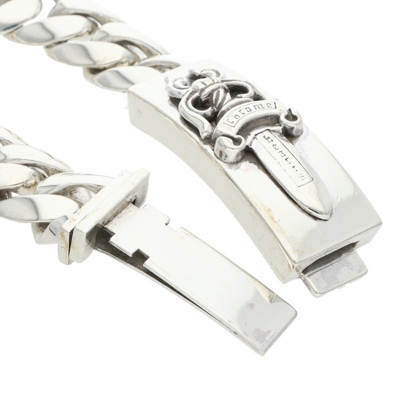 Chrome Hearts ID Dagger Classic Link Bracelet Size 11LINK