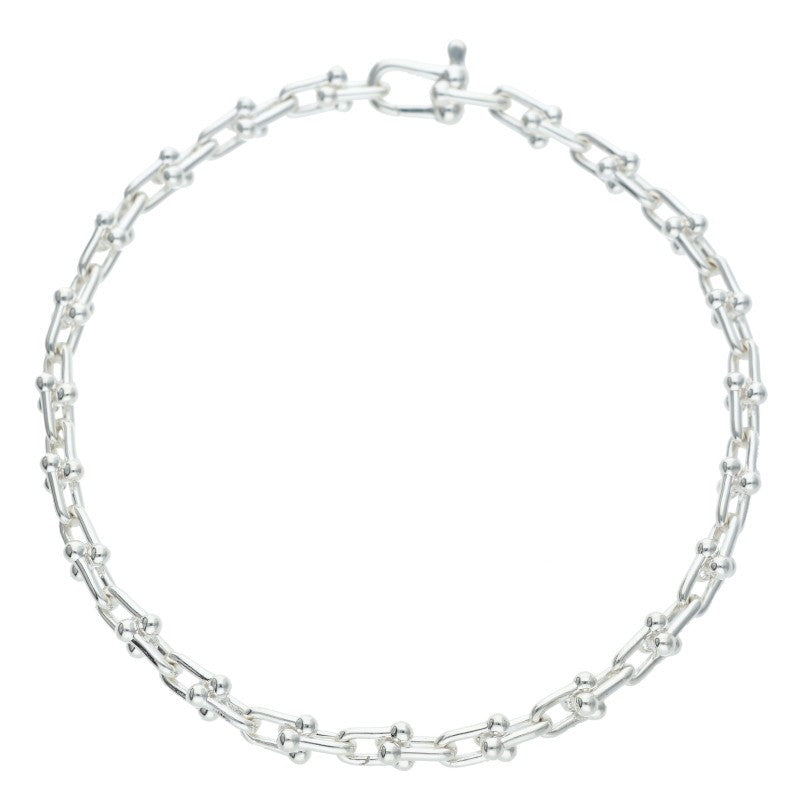 TIFFANY&Co. HardWear Micro Link ONE SIZE Bracelet Silver