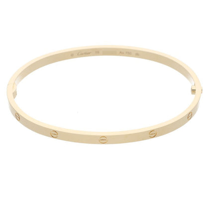 Cartier 18K Yellow Gold Small Love Bracelet Size 19