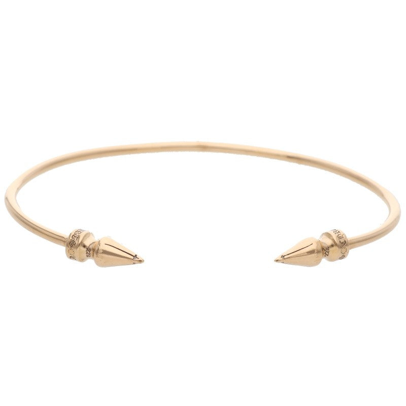 Chrome Hearts 22K Spike Cuff Gold Bangle Belt Size ONE SIZE