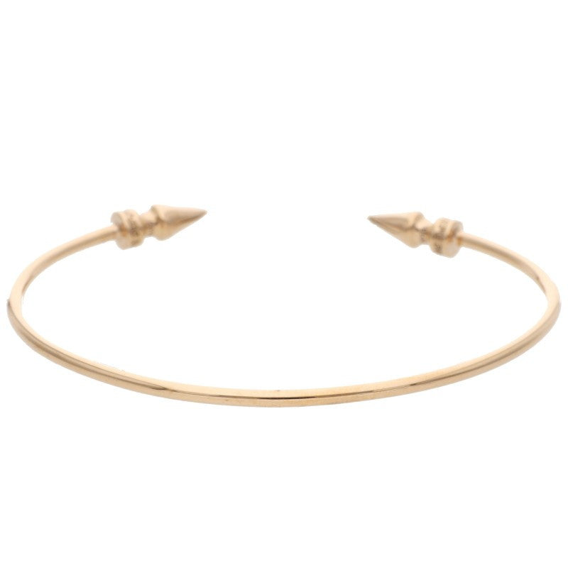Chrome Hearts 22K Spike Cuff Gold Bangle Belt Size ONE SIZE