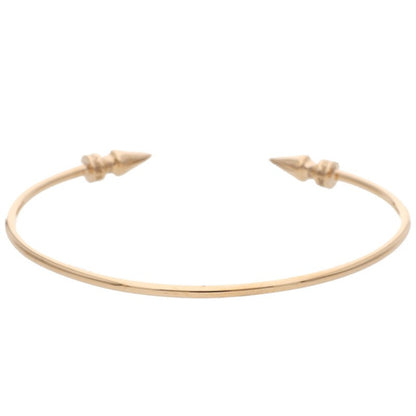 Chrome Hearts 22K Spike Cuff Gold Bangle Belt Size ONE SIZE