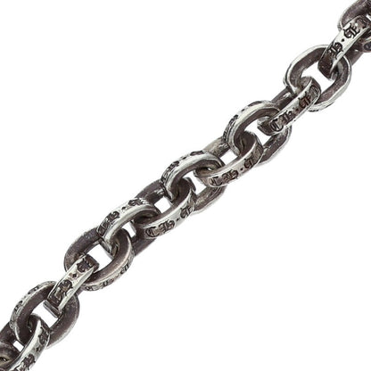 Chrome Hearts Paper Chain 925/14K Silver Bracelet Size 7INCH
