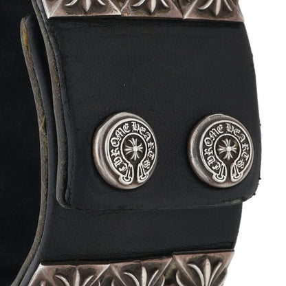 Chrome Hearts Zero Stud Leather Bracelet Size ONE SIZE