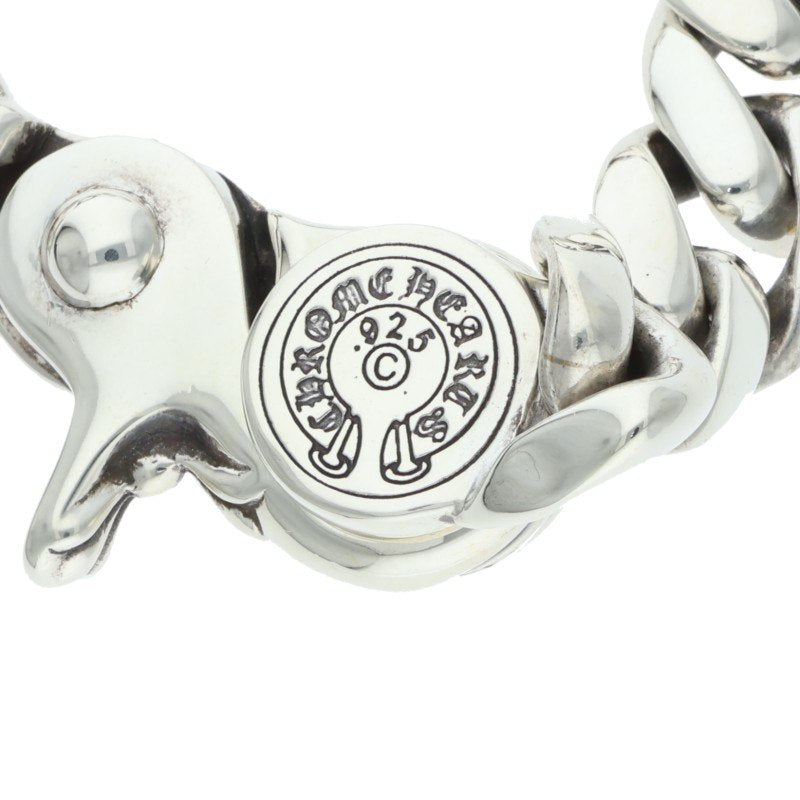 Chrome Hearts Classic Chain Link Clip Bracelet Size 13LINK