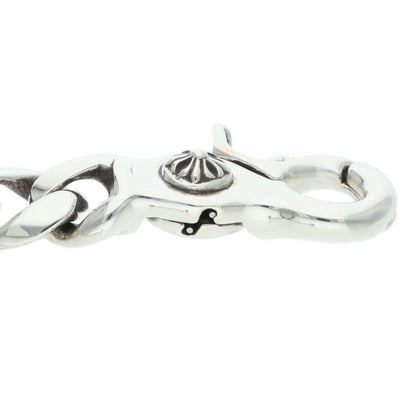 Chrome Hearts Classic Chain Link Clip Bracelet Size 13LINK