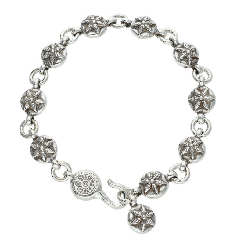 Chrome Hearts #2 Star Ball Silver Bracelet Size ONE SIZE