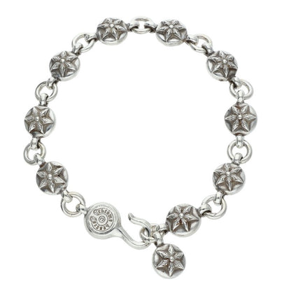 Chrome Hearts #2 Star Ball Silver Bracelet Size ONE SIZE