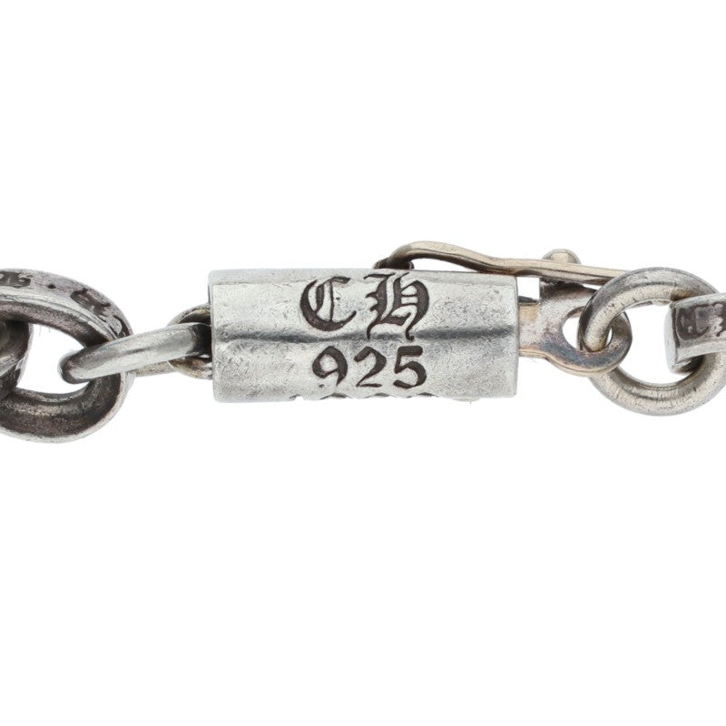 Chrome Hearts Paper Chain Silver Bracelet Size 8INCH