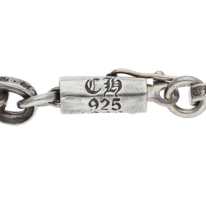 Chrome Hearts Paper Chain Silver Bracelet Size 8INCH