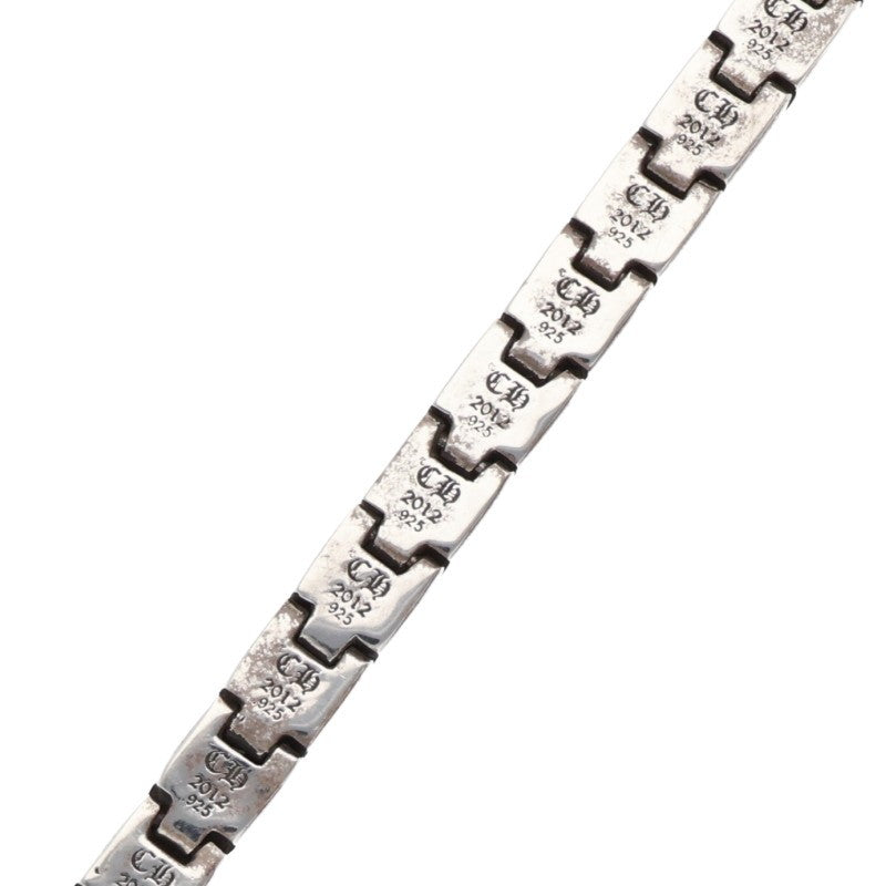 Chrome Hearts Pyramid Plus Link Diamond Bracelet Size 24LINK