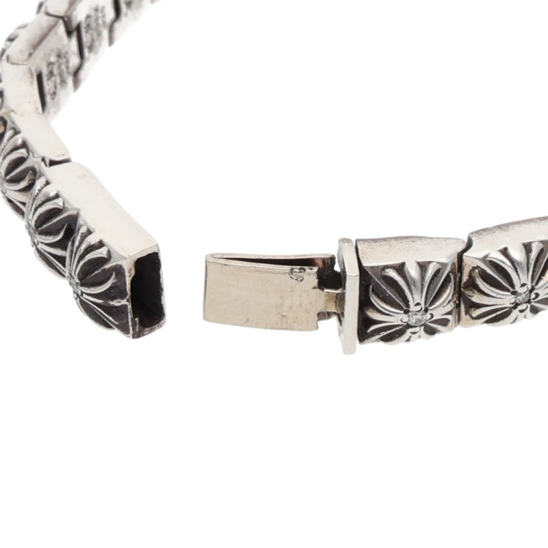 Chrome Hearts Pyramid Plus Link Diamond Bracelet Size 24LINK