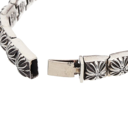 Chrome Hearts Pyramid Plus Link Diamond Bracelet Size 24LINK