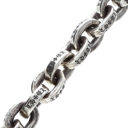 Chrome Hearts LARGE PAPER CHN Silver Bracelet Size 8 Inch