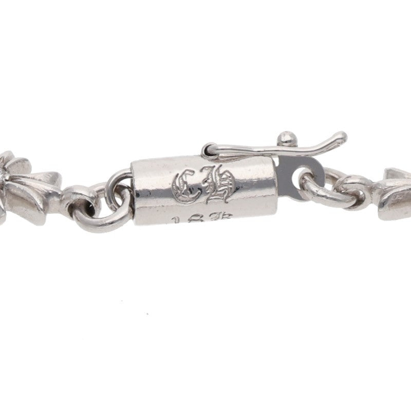 Chrome Hearts 18K Pave Diamond Gold Bracelet Size 10LINK