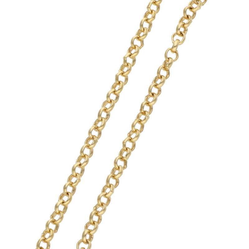 Chrome Hearts 22K Baby Fat Chain Gold Bracelet Size ONE SIZE