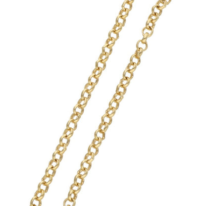 Chrome Hearts 22K Baby Fat Chain Gold Bracelet Size ONE SIZE