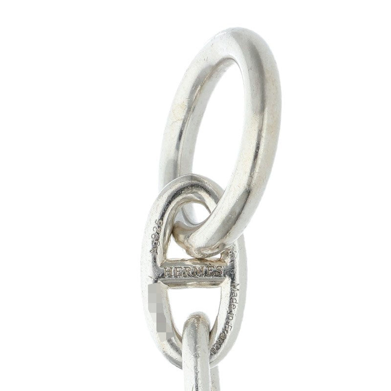 HERMES Chaine d'Ancre GM Silver Bracelet Size 14LINK