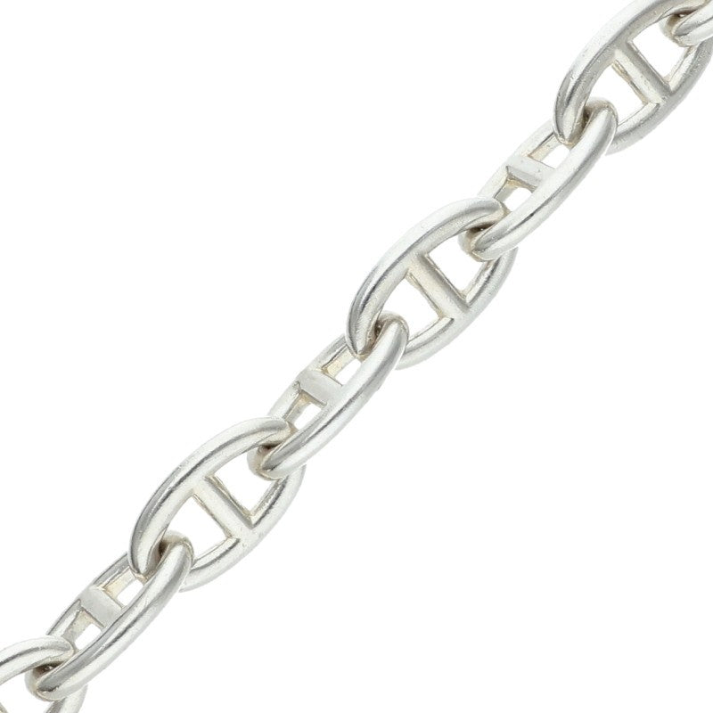 HERMES Chaine d'Ancre GM Silver Bracelet Size 14LINK
