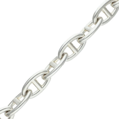 HERMES Chaine d'Ancre GM Silver Bracelet Size 14LINK