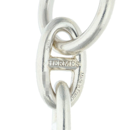 HERMES Chaine d'Ancre GM Silver Bracelet Size 13LINK