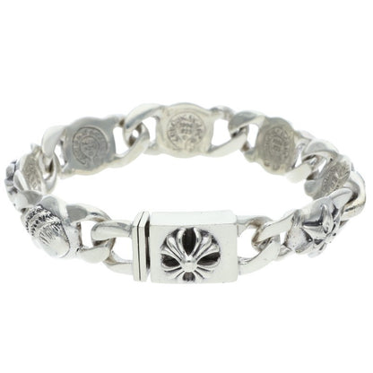 Chrome Hearts Small Multi Link Silver Bracelet Size 7LINK