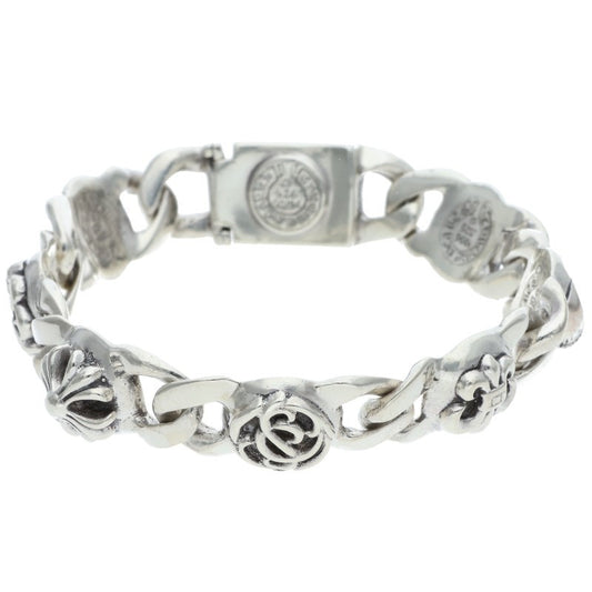Chrome Hearts Small Multi Link Silver Bracelet Size 7LINK