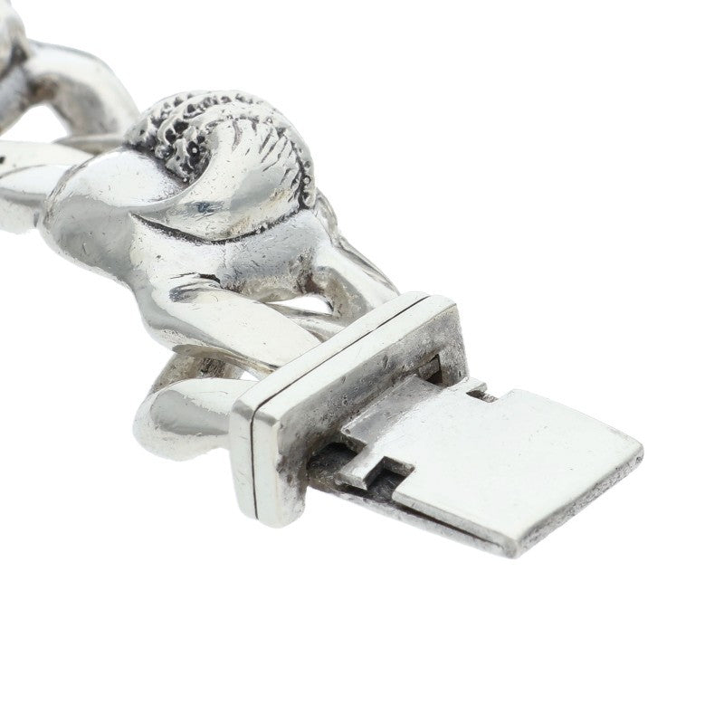 Chrome Hearts Small Multi Link Silver Bracelet Size 7LINK