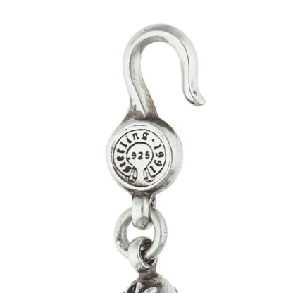 Chrome Hearts #1 Cross Ball Tiny CH Cross Silver Bracelet