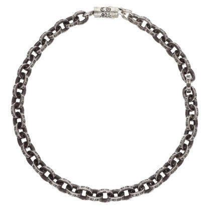 Chrome Hearts Paper Chain Silver Bracelet Size 8INCH
