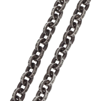 Chrome Hearts Paper Chain Silver Bracelet Size 8INCH
