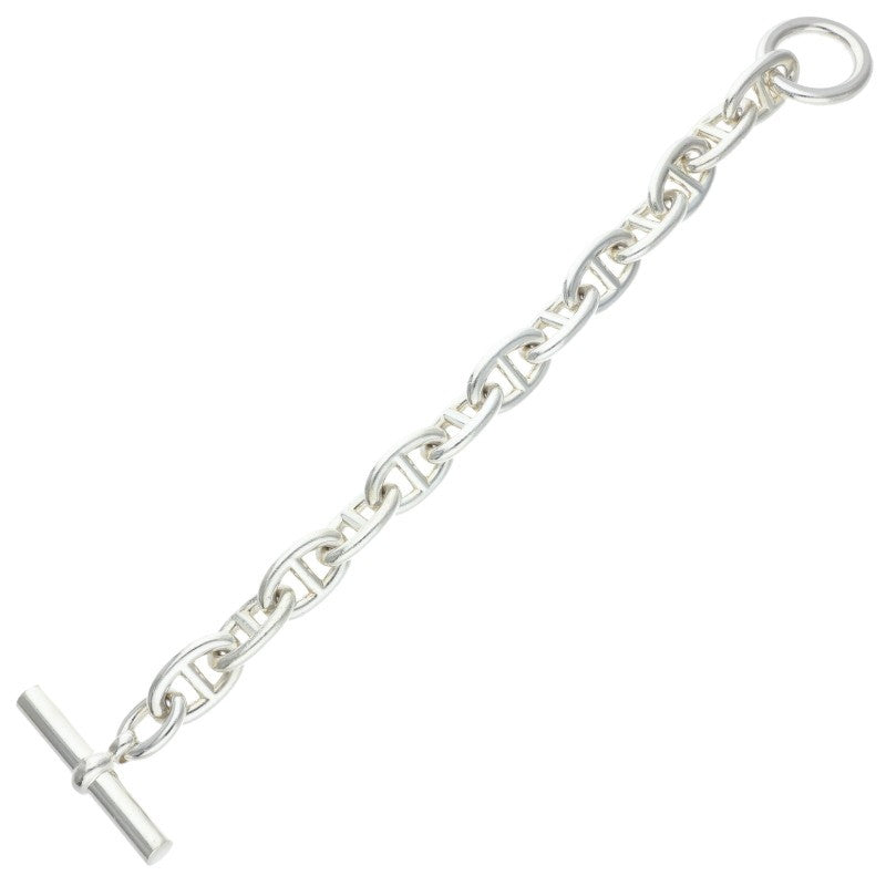 HERMES 925 Chaine d'Ancre TGM Bracelet Size 13LINK