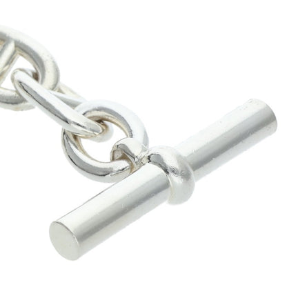HERMES 925 Chaine d'Ancre TGM Bracelet Size 13LINK
