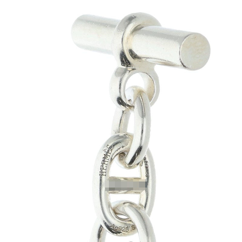 HERMES 925 Etcetera 4-Strand Chain Bracelet Size ST