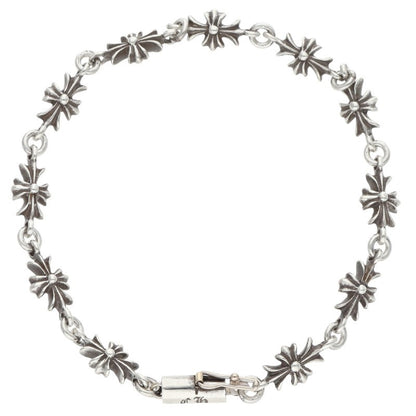Chrome Hearts 925/14K TNY E CH PLS Bracelet Size 11LINK