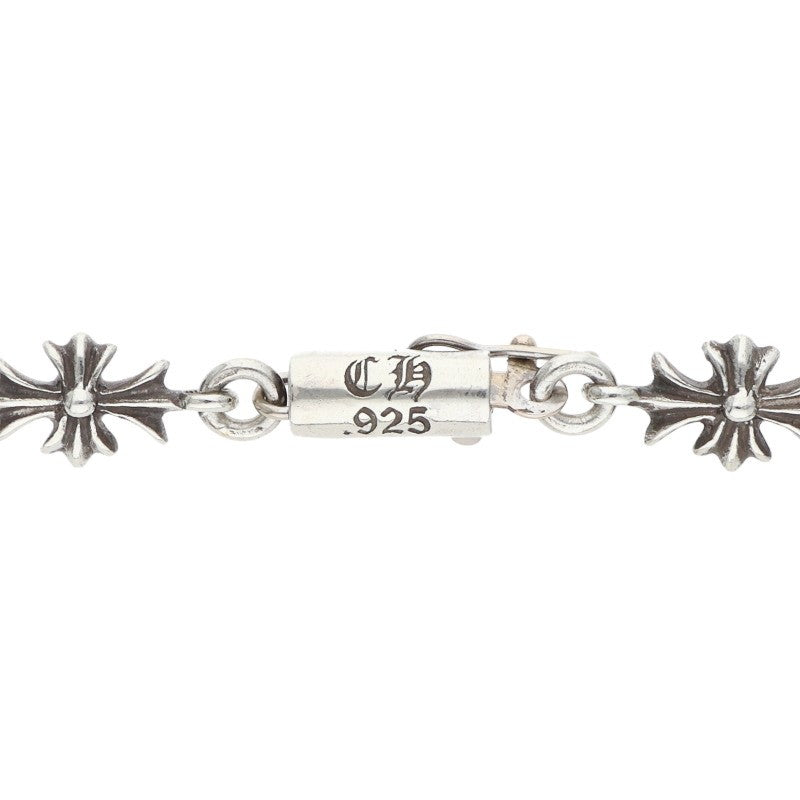 Chrome Hearts 925/14K TNY E CH PLS Bracelet Size 11LINK