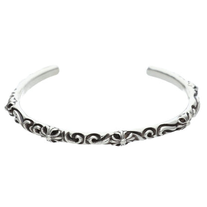 Chrome Hearts SBT Band Bangle Silver Belt Size M