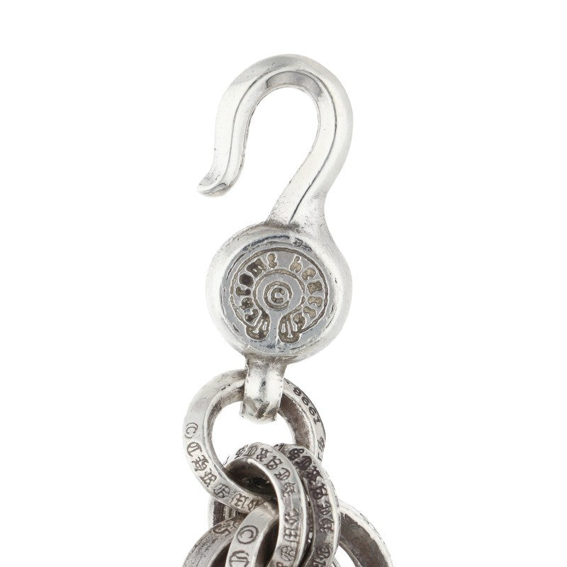 Chrome Hearts 2 Double B Ring Silver Bracelet Size ONE SIZE