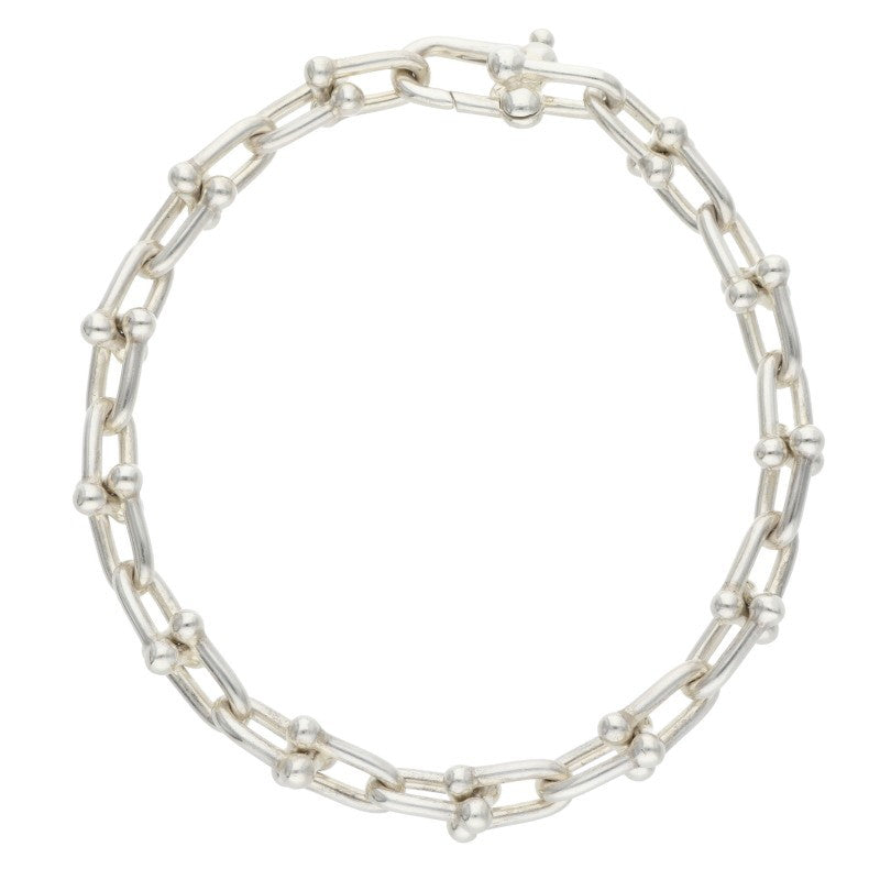 TIFFANY&Co. HardWear Small Link Silver Bracelet Size S